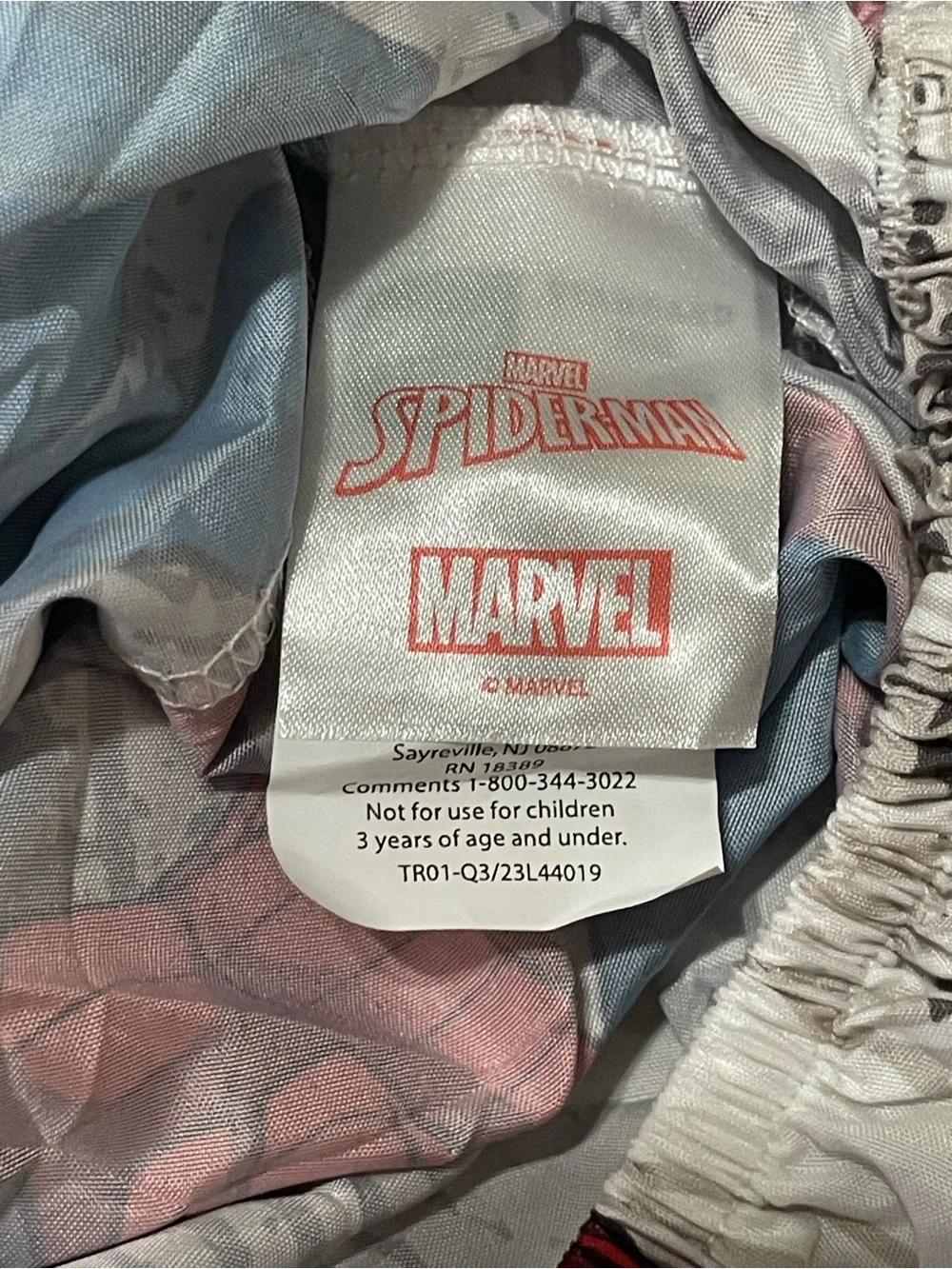 Spider-Man Kids Full Sheet and Fitted Sheet   - Red & Blue New Out of Package